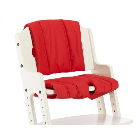 Poduszka do krzesła DanChair - COMFORT czerwona