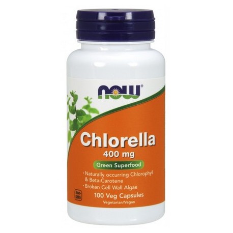 Chlorella 400mg 100 kaps.