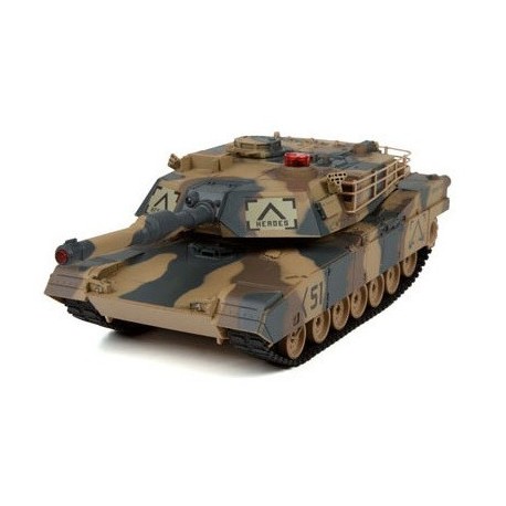 Abrams M1A2 2.4GHz RTR 1:24- Żółty