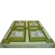 Podkładka Stołowa komplet 4x30x50 8x11x11 łączka / Table placemats ŁĄCZKA 4x30x50 8x11x11