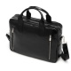 Skórzana torba na ramię na laptop brødrene r02 czarny