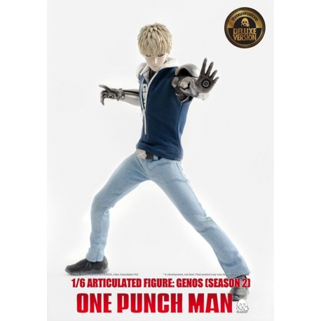 One Punch Man FigZero Actionfigur 1/6 Genos (Season 2) Deluxe Version 30 cm