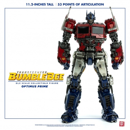 Transformers Bumblebee DLX Actionfigur 1/6 Optimus Prime 28 cm --- BESCHAEDIGTE VERPACKUNG