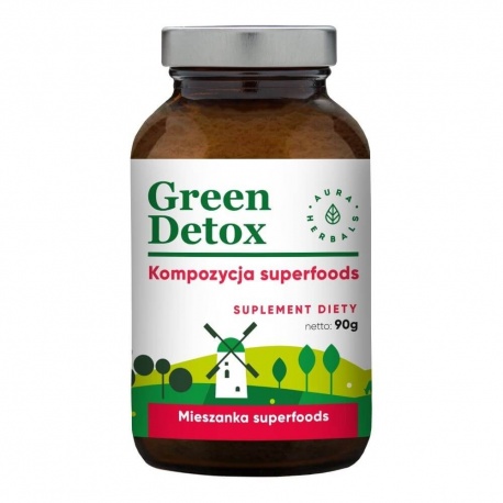 Green Detox - kompozycja superfoods - proszek (90 g)