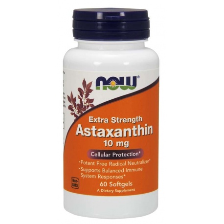 Naturalna Astaksantyna 10 mg (60 kaps.)