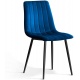 Krzesło TUX niebieski/ noga czarna
