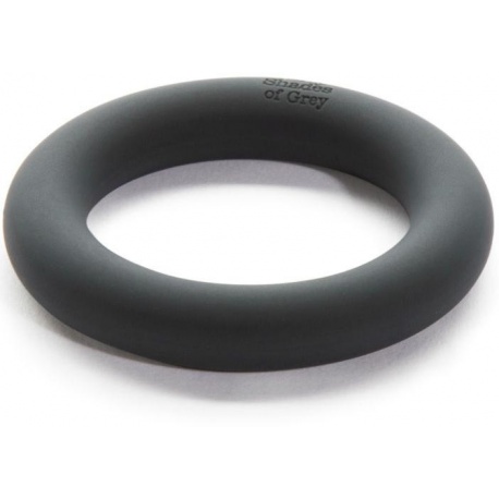 FIFTY SHADES OF GREY SILICONE COCK RING