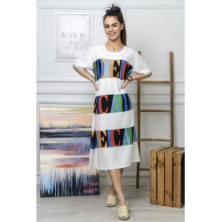 Bawełniana sukienka. BLM_5659