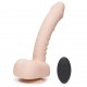 Wibrator - Uprize Remote Control Rising 20 cm Vibrating Realistic Dildo Pink Flesh