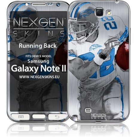 Nexgen Skins - Zestaw skórek na obudowę z efektem 3D Samsung GALAXY Note 2 (Running Back 3D)