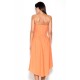 Sukienka K031 Pomarańcz XL