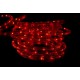 Wąż świetlny 360 mini żarówek, 10 m, czerwony