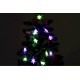 Lampki świąteczne gwiazdki 28 LED kolorowe
